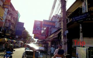 Путешествие по Таиланду: улица Каосан в Бангкоке